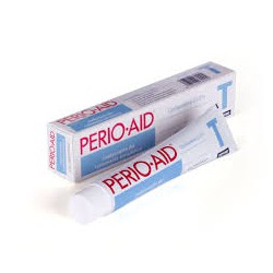 Perio-Aid Treatment gel toothpaste.