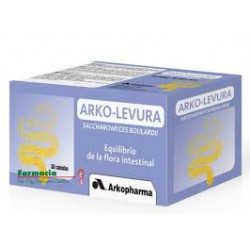 Arko Levura - Saccharomyces Boulardii. Arkopharma.improvement of flora intestinale.probiotico