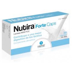 NUTIRA FORTE 30 CAPS LACTASA 9000FCC
