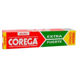 Corega extra starke Zahnprothesenhaftcreme. Corega.