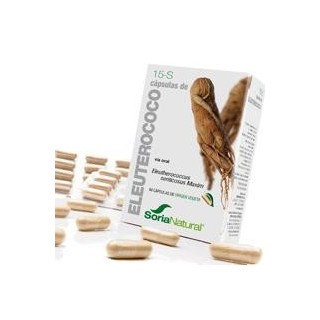 EleutherococcusXXI 30 capsules. Soria Natural.