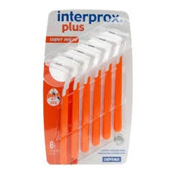 Interprox® Super micro 6 Ud. 0,7 mm elimina placa bacteriana