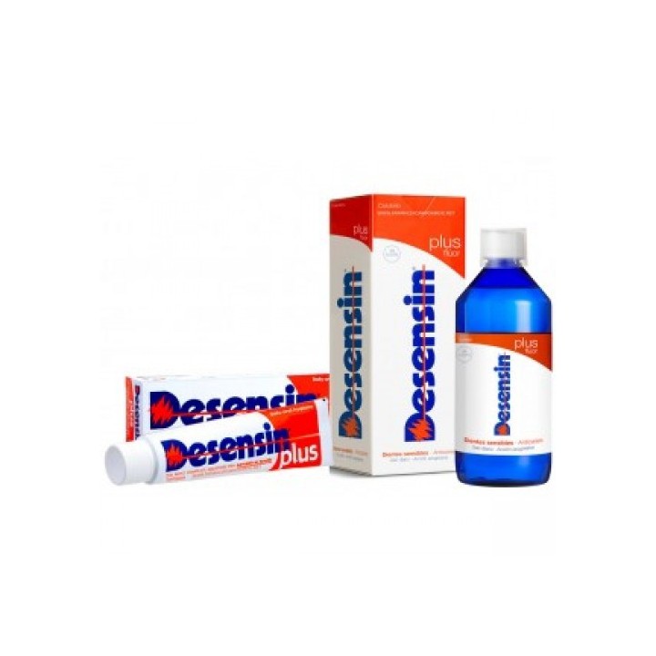 Desensin Plus Pack Pasta 125 ML + Colutorio 500 ML
