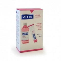 Pack Vitis Encias creme dental e anti-séptico bucal