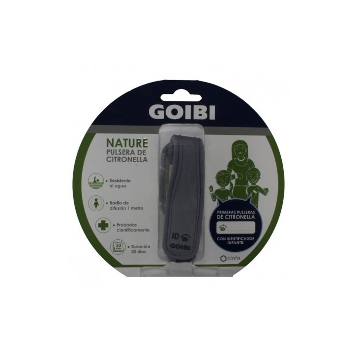 Goibi Pulsera Citronella Gris 1Ud