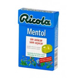 Ricola menthol candy without sugar 50g