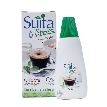 Suita Stevia Liquida Sacarina 24 ML