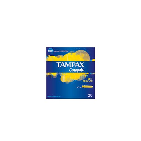 Tampones Tampax Compak regular 20