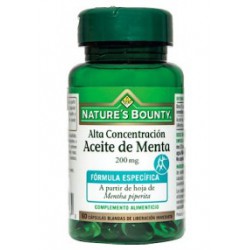 mint oil 200mg 60 capsules Nature's Bounty