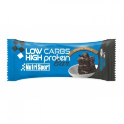 Barrette Brownie ad alto contenuto proteico di carboidrati