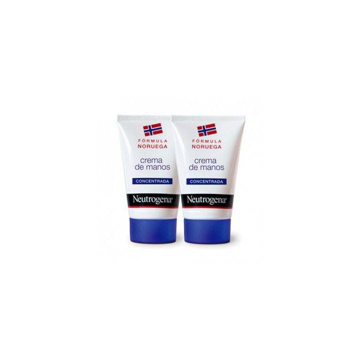 Crema de Manos Concentrada Neutrógena 2 x 50 ml.