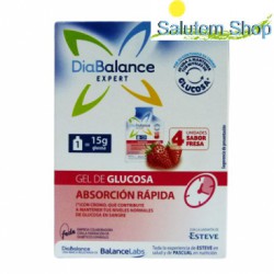 Gel Glucosa Absorcion Rapida 4 sobres. Diabalance Expert