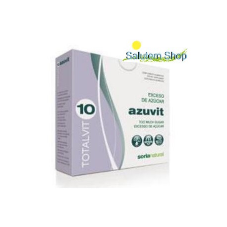 Totalvit 10 Azuvit - excesso de açúcar - 28 comprimidos