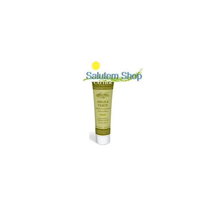 Arcilla Verde en tubo 400 gr CAttier