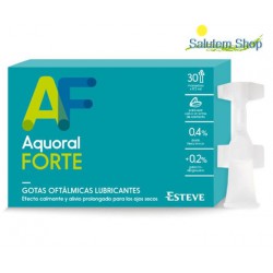 Aquoral Forte 30 colírios lubrificantes monodosis Esteve
