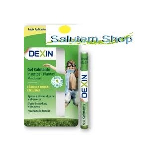 Dexin Calming Gel 2 ML, insects, plants, jellyfish