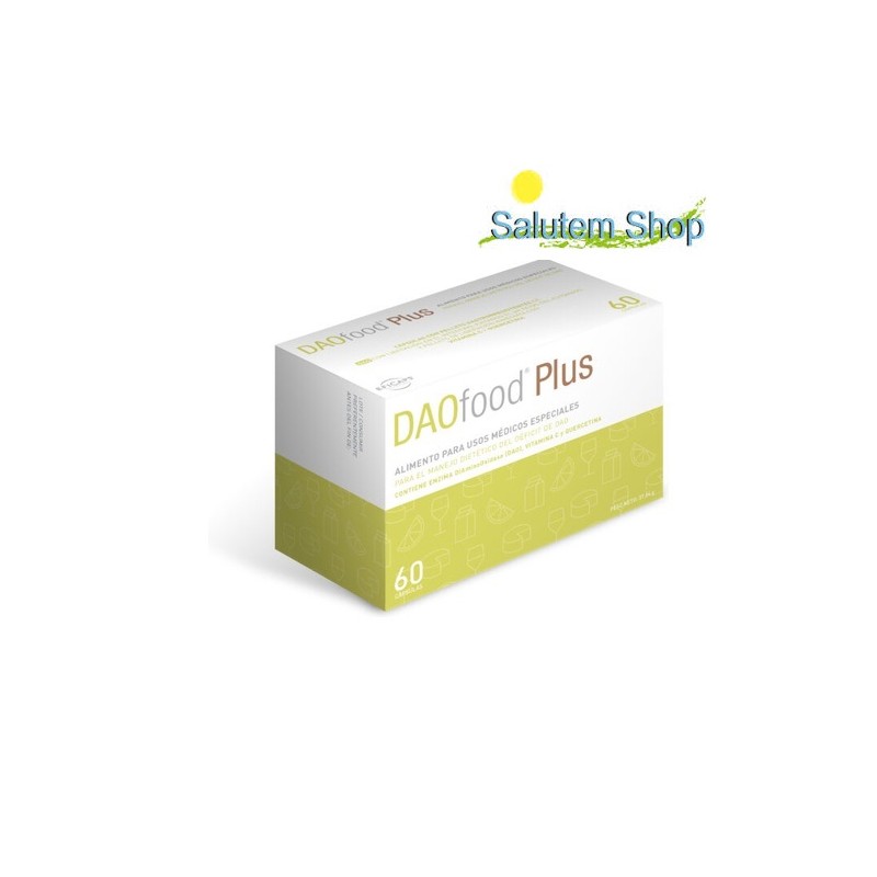 Dao Food Plus 60 capsules. Dao deficit Parafarmacia Online