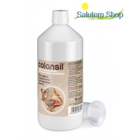 Colansil 1 l silicio organico +colageno marino hidrolizado+acido hialuronico