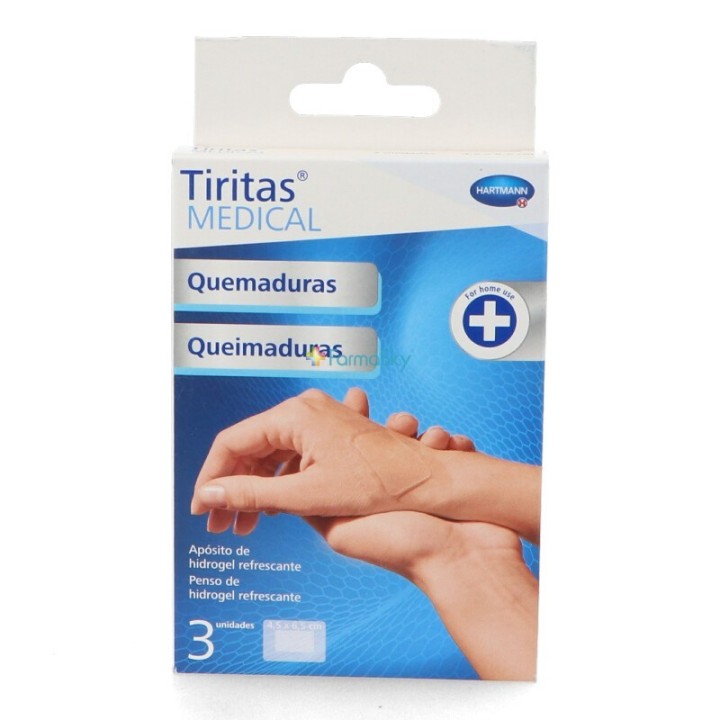 Hartmann Tiritas Medical Quemaduras 4,5X6,5Cm 3 Uds