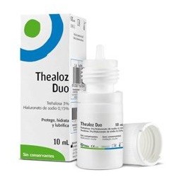Thealoz Duo Gel 30 États-Unis de 0,4 g. Sécheresse oculaire