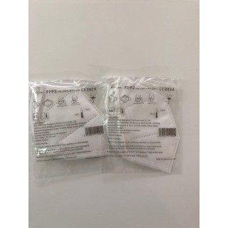 Mascarilla respiratoria inantil  FFP2  Covid 19 10 Ud