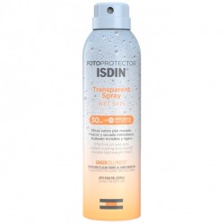 Isdin Sunscreen Spray SPF 30 Clear.