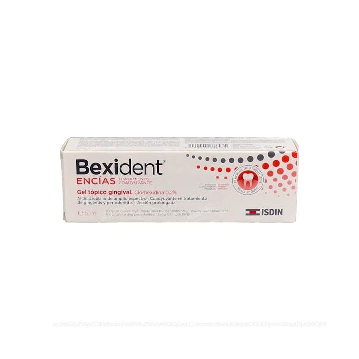 Bexident Encías Gel Gingival Clorhexidina. Isdin.