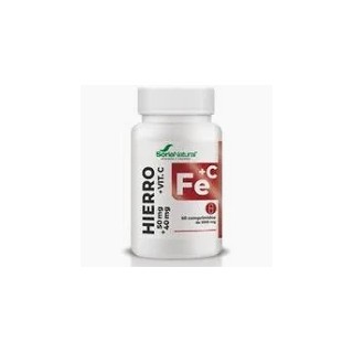 Hierro liberacion sostenida 1000 mg. 60 comp Soria Natural
