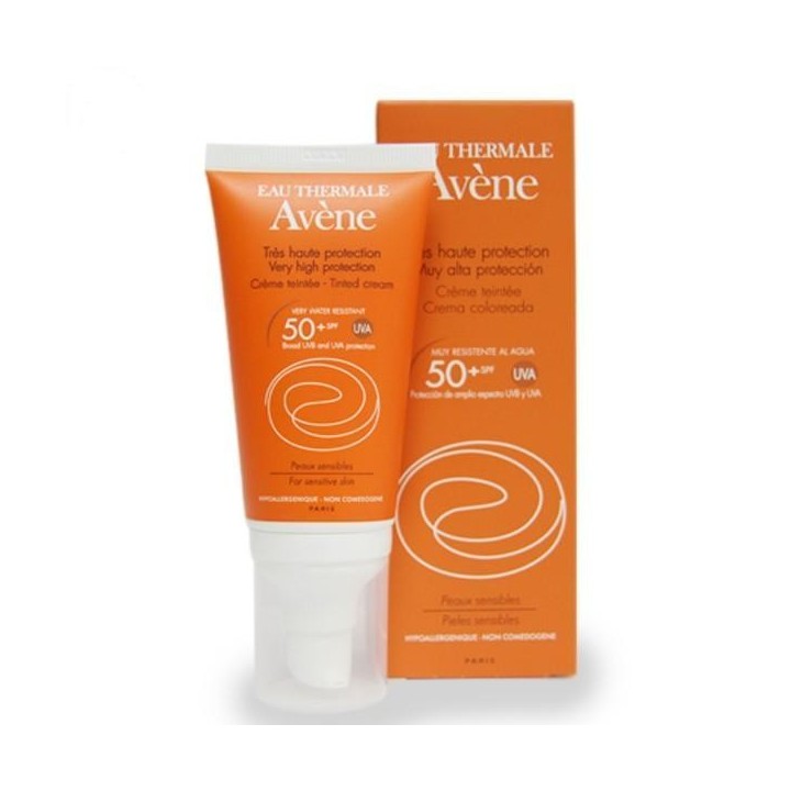 Avene Fotoprotector 50+ Crema Coloreada 50ml.