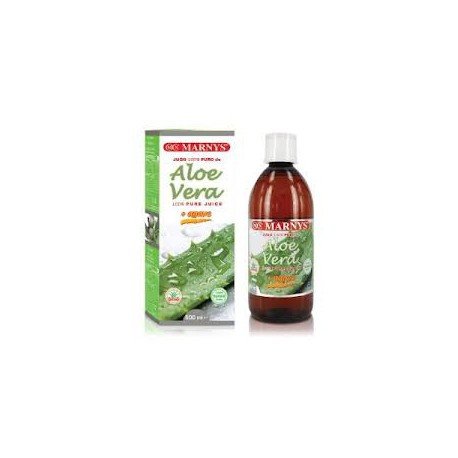 Aloe Vera Juice + agave . Marnys .
