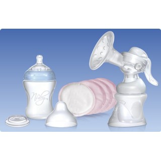 Impostare estrazione Softflex latte materno. Natural Touch. Nuby.