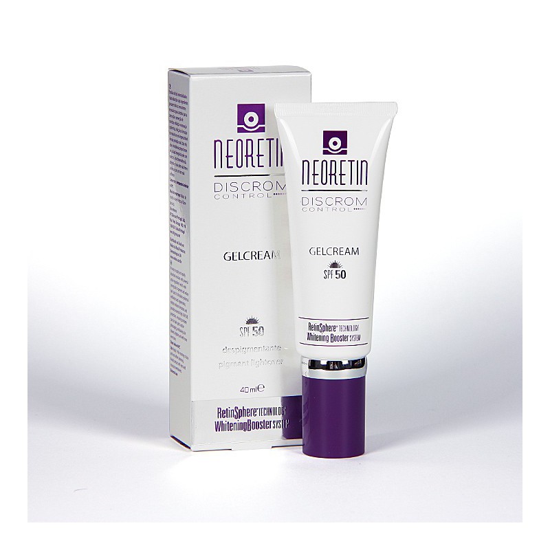 Neoretin Discrom Control Gel Cream SPF50. Parafarmacia Online