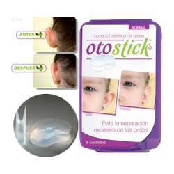 Otostick, Correcteur cosmétique pour oreilles séparées, Contient 8  correcteurs