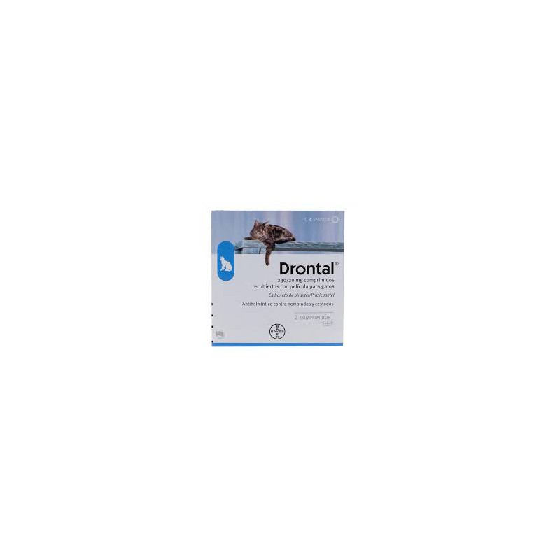 Cats Drontal tablets 2. Bayer Parafarmacia Online