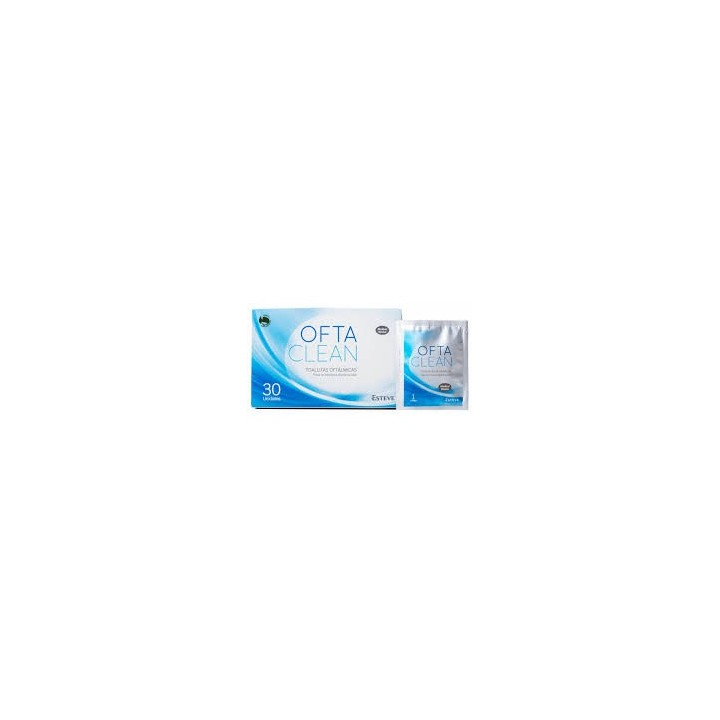 Oftaclean. Toallitas oftálmicas. Esteve.