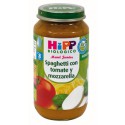 Biological Hipp Potito. Spaghetti with tomato and mozzarella. Junior menu +8 months.