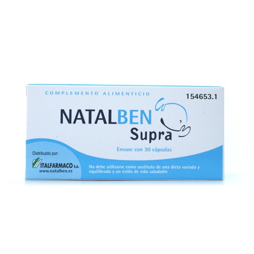 Vitaminas para embarazadas, ácido fólico y Natalben - Palabra de Madre
