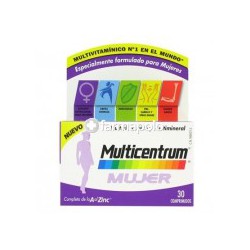 Multicentrum Mujer 30 comprimidos.