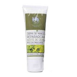 Parabotica hand cream with olive oil.