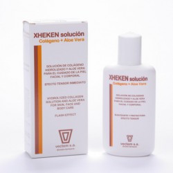 Solução Xheken para pele e cabelo. Colágeno + Aloe Vera.