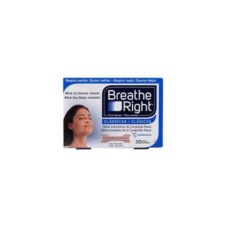 Breathe Right® Tiras Nasales Clásicas
