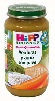 Biological Hipp Potito Vegetables And Rice With Turkey Menu 12months Parafarmacia Online